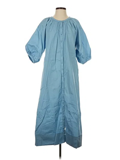 Pre-owned Tyler Boe Casual Dress In Blue