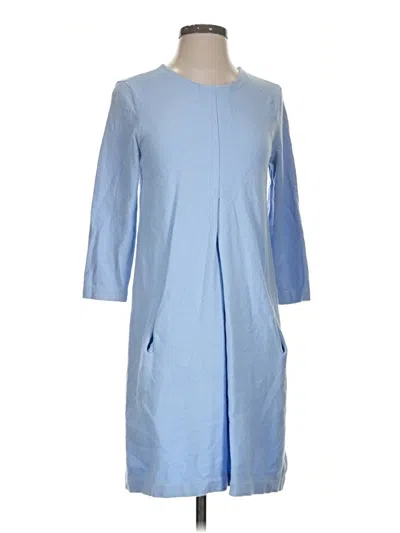 Pre-owned Tyler Boe Casual Dress In Blue