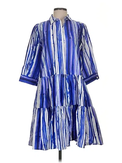 Tyler Boe Casual Dress In Blue