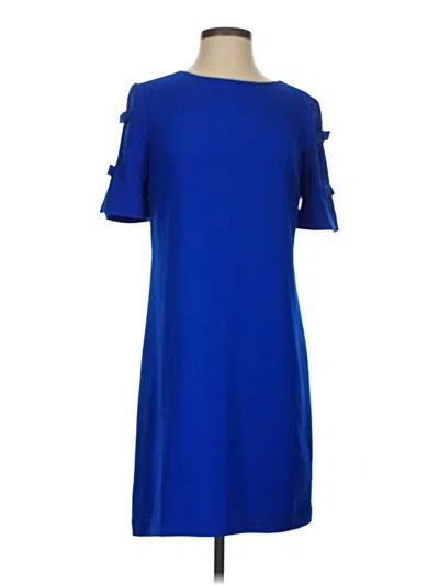 Pre-owned Tyler Boe Casual Dress In Blue