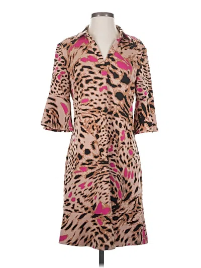 Pre-owned Tyler Boe Casual Dress In Brown