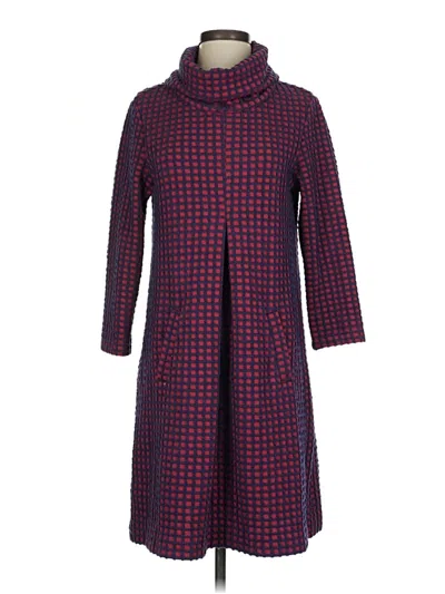 Pre-owned Tyler Boe Casual Dress In Burgundy