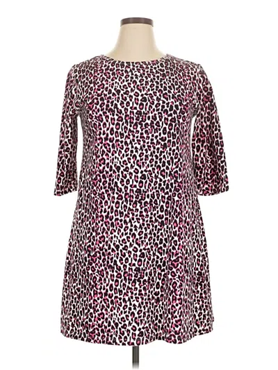 Pre-owned Tyler Boe Casual Dress In Burgundy