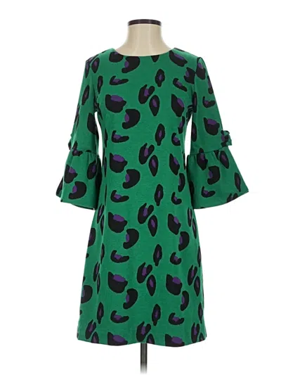 Pre-owned Tyler Boe Casual Dress In Green