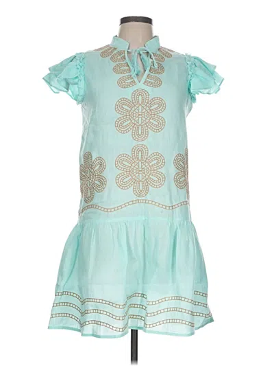 Pre-owned Tyler Boe Casual Dress In Teal