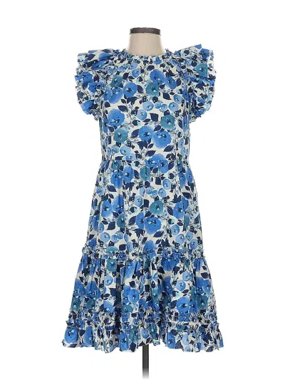 Pre-owned Tyler Boe Cocktail Dress In Blue