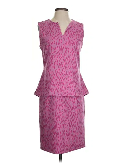 Pre-owned Tyler Boe Cocktail Dress In Pink
