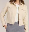 Tyler Boe Cord Jacket In Stone In White