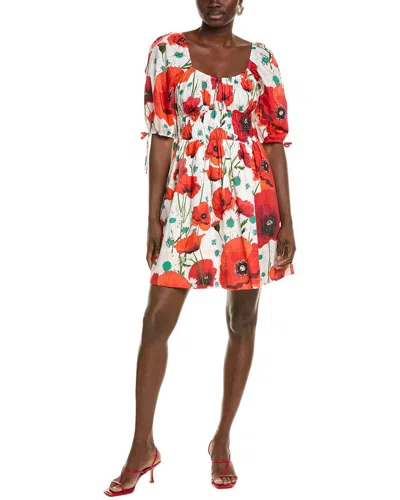 Tyler Boe Dierdra Mini Dress In Red