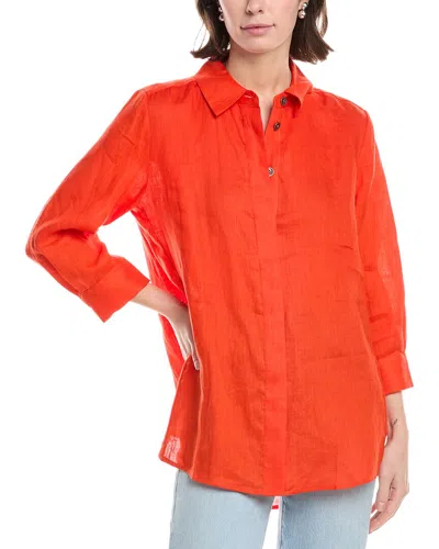 Tyler Boe Dora Linen Shirt In Blue