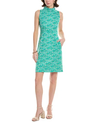 Tyler Boe Erica Jacquard Mini Dress In Green