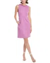 Tyler Boe Erica Jacquard Mini Dress In Pink