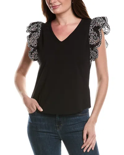 Tyler Boe Erin Eyelet Top