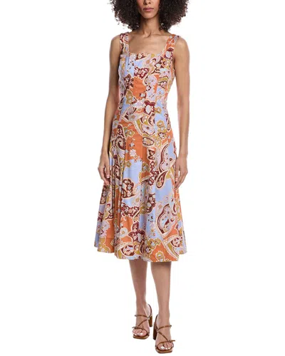 Tyler Boe Ginny Midi Dress In Multi