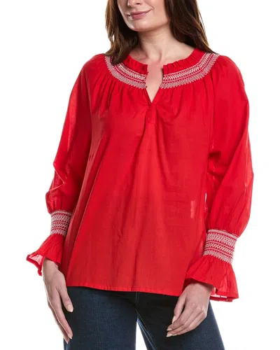 Tyler Boe Hazel Top In Red