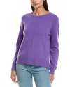Tyler Boe High-low Cashmere Sweater In Purple