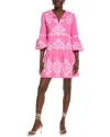 Tyler Boe Holly Mini Dress In Pink