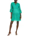 TYLER BOE INGRID EYELET MINI DRESS