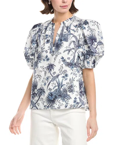 Tyler Boe Jenna Top In Blue