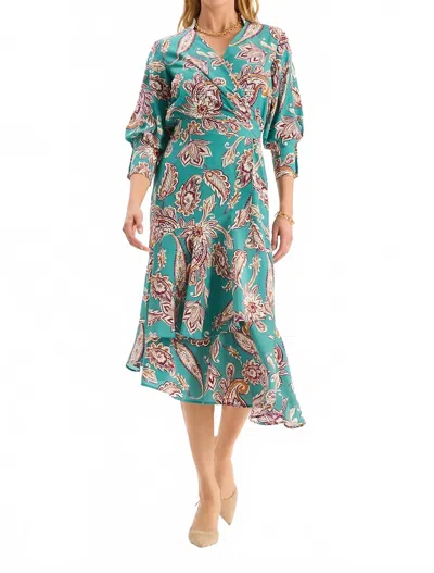 Tyler Boe Jules Midi Dress In Multi
