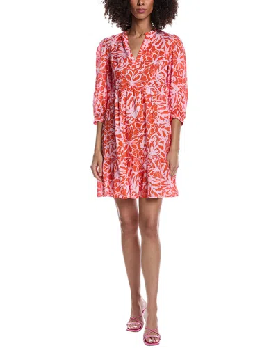 Tyler Boe Karli Linen Mini Dress In Pink