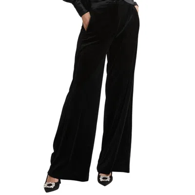 Tyler Boe Kathy Velvet Pant In Black