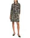 Tyler Boe Kim Jacquard Mini Dress In Blue