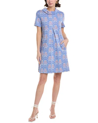 Tyler Boe Kristen Jacquard Shift Dress In Blue