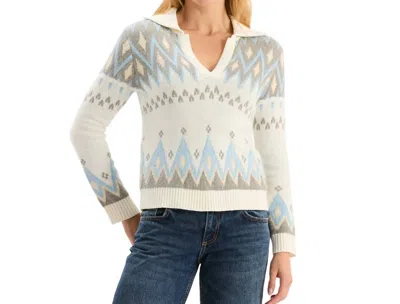 Tyler Boe Logan Sweater In Multi Fair Isle