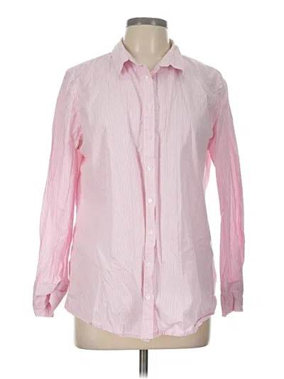 Pre-owned Tyler Boe Long Sleeve Button Down Shirt In Pink