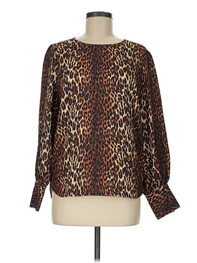 Pre-owned Tyler Boe Long Sleeve T-shirt In Brown