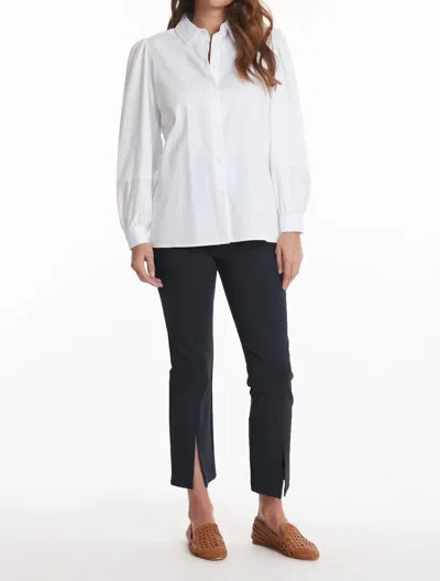 Tyler Boe Maggie Crop Ponte Pants In Black