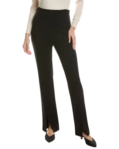 Tyler Boe Margie Ponte Slit Front Pant In Black