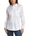 Tyler Boe Max Button Down Shirt In White In White