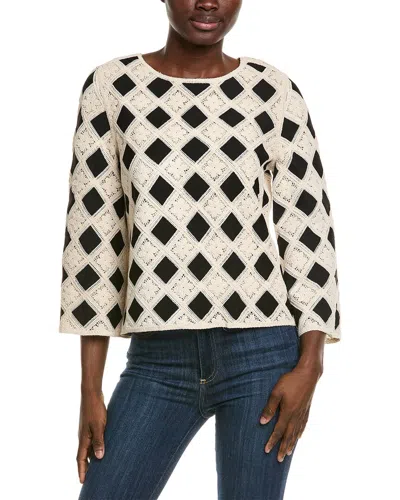 Tyler Boe Meg Novelty Top In White