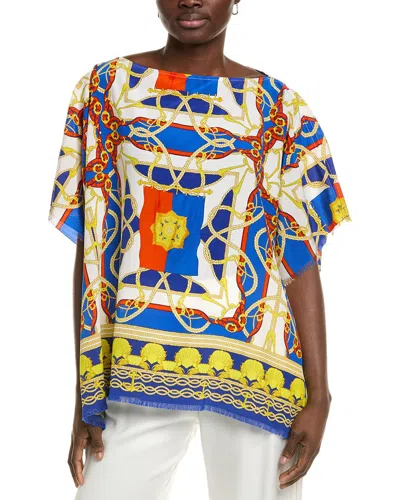Tyler Boe Paris Silk Topper In White