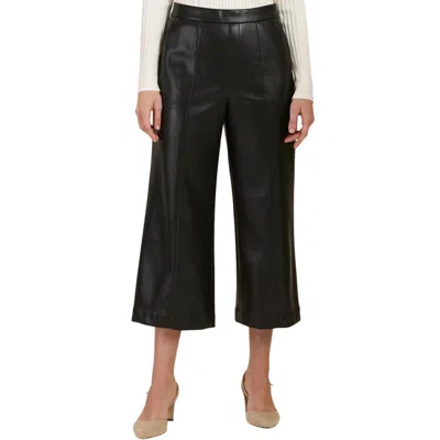 Tyler Boe Payton Pleather Crop Pants In Black