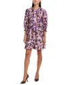 Tyler Boe Penny Shirtdress In Multi