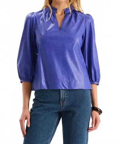 Tyler Boe Penny Vegan Topper In Regal Blue In Purple