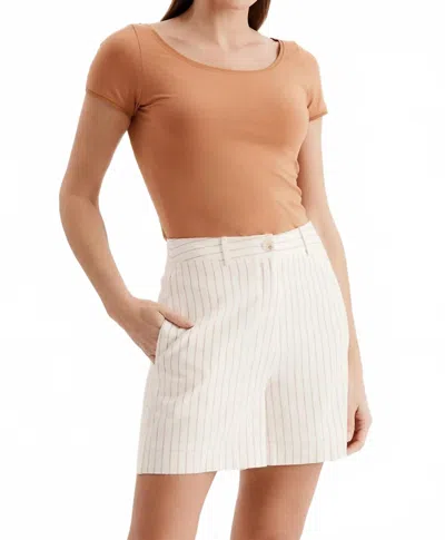 Tyler Boe Perry Tee In Ginger In Brown