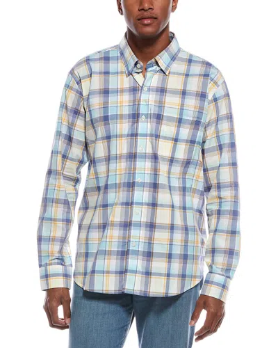 Tyler Boe Piedmont Plaid Shirt In Blue