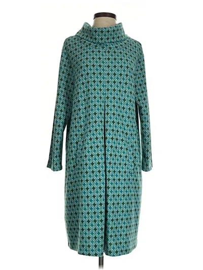 Pre-owned Tyler Boe Poncho In Blue