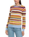 Tyler Boe Popcorn Knit Sweater In Pattern