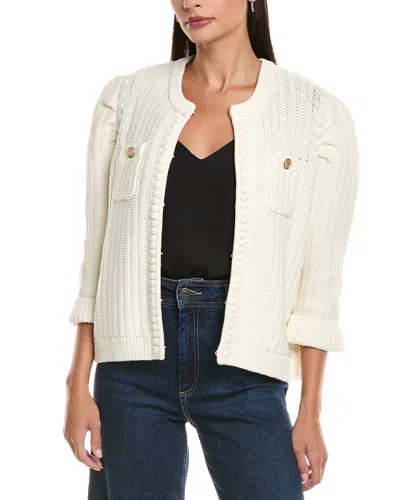TYLER BOE PUFF SLEEVE KNIT JACKET