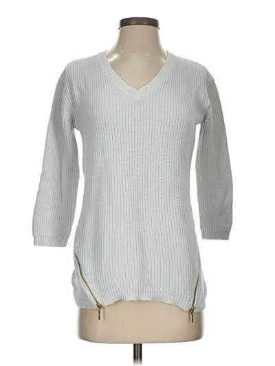 Pre-owned Tyler Boe Pullover Sweater In Silver