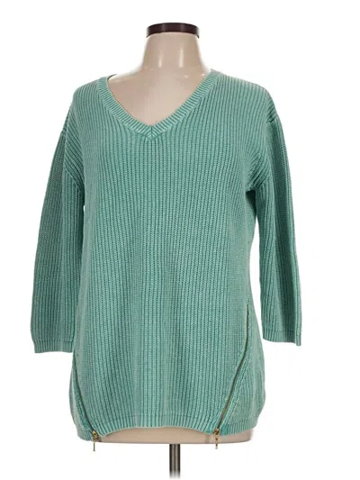 Pre-owned Tyler Boe Pullover Sweater In Teal