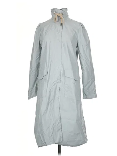 Pre-owned Tyler Boe Raincoat In Gray