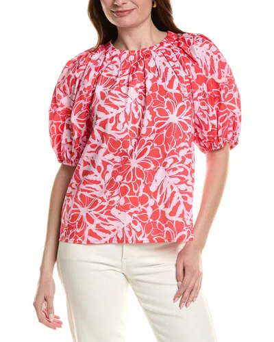 Tyler Boe Renee Blouse In Pink