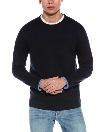 TYLER BOE RIBBED DOUBLE FACED CASHMERE-BLEND CREWNECK SWEATER