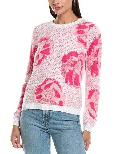 TYLER BOE ROSE BIRDSEYE MOHAIR & WOOL-BLEND SWEATER